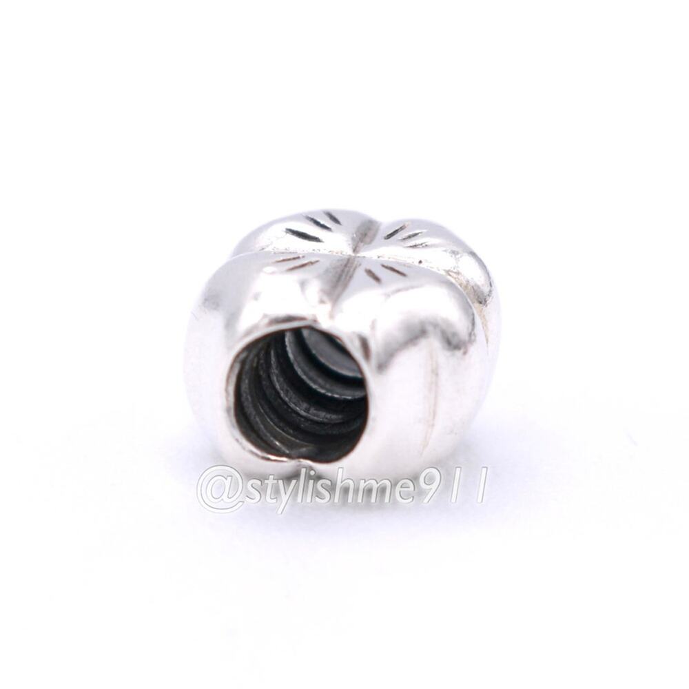 Authentic PANDORA Irish Shamrock Clover Four Leaf Bead - Picture 9 of 9